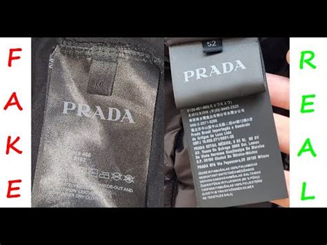 prada down jacket real